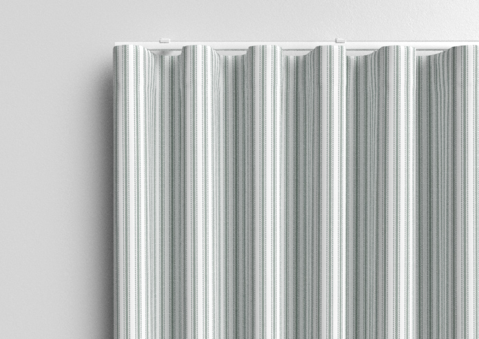 Lace Stripes, Sage - Made to Measure Curtains - Image 13